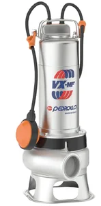 Фекальный насос из нержавеющей стали (литьё) Pedrollo VX 15/35-MF 10м